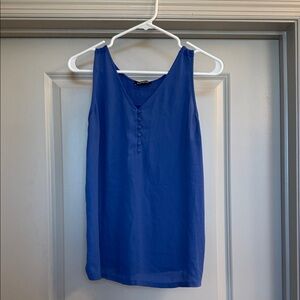 Express Blue Sleeveless Top